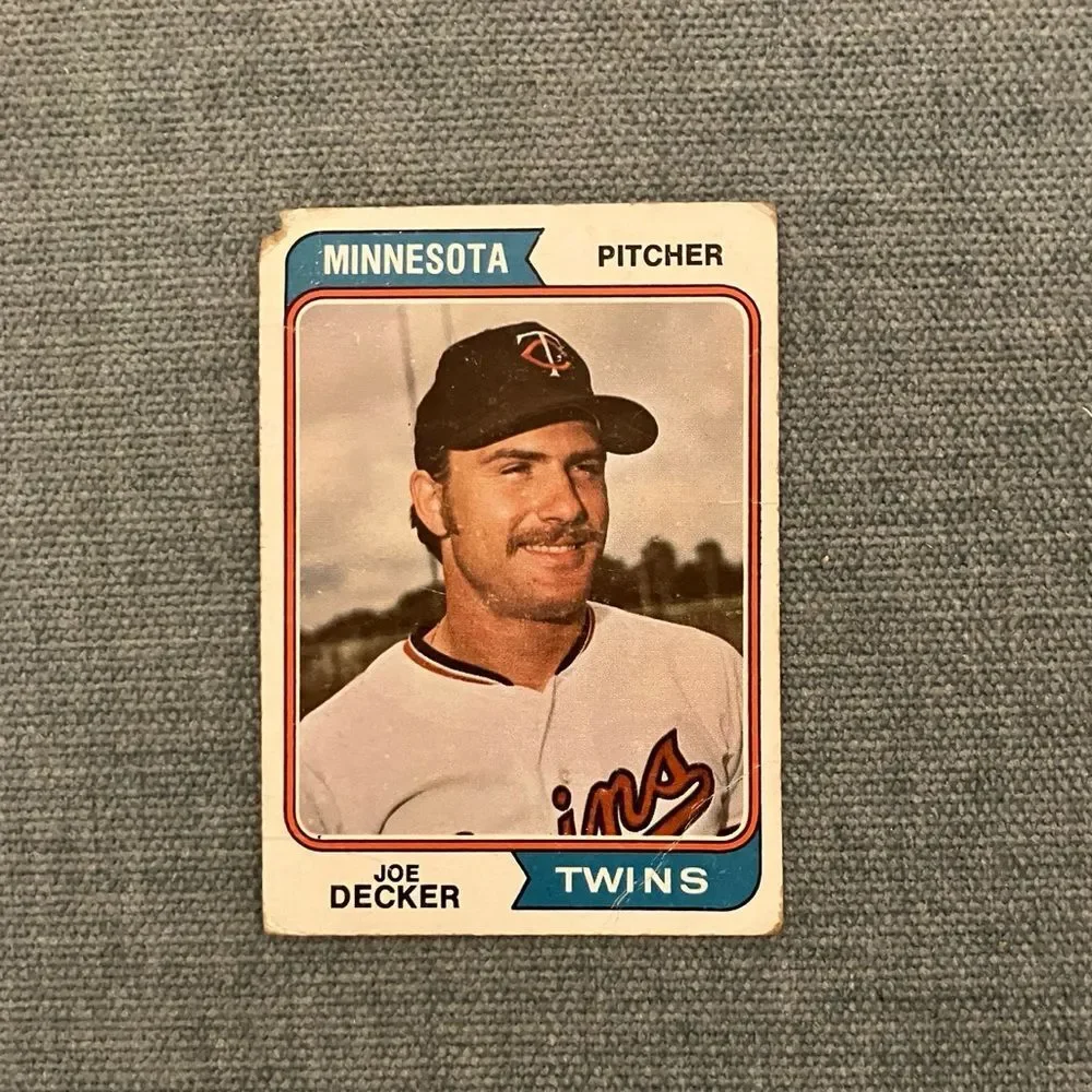 1974 Topps Minnesota Twins Baseball Card Trading Card